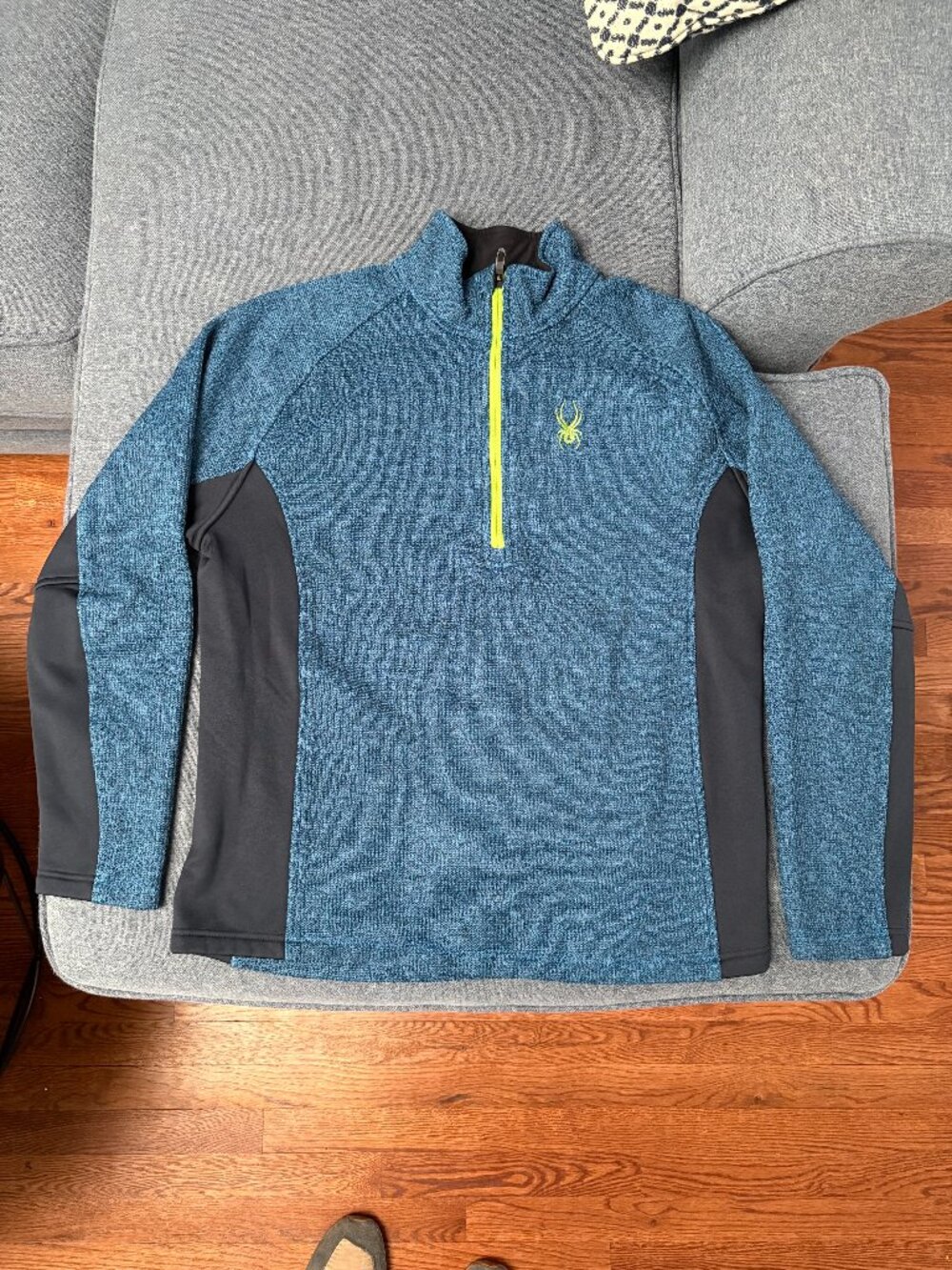SPYDER Sweater Men's Large Quarter Zip